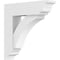 Ekena Millwork Standard Thorton Architectural Grade PVC Bracket with Traditional Ends, 3"W x 16"D x 16"H BKTP03X16X16THR01 - alternate 1